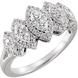 Picture of 0.50 Total Carat Designer Engagement Round Diamond Ring