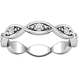 Picture of 0.17 Total Carat Eternity Wedding Round Diamond Ring