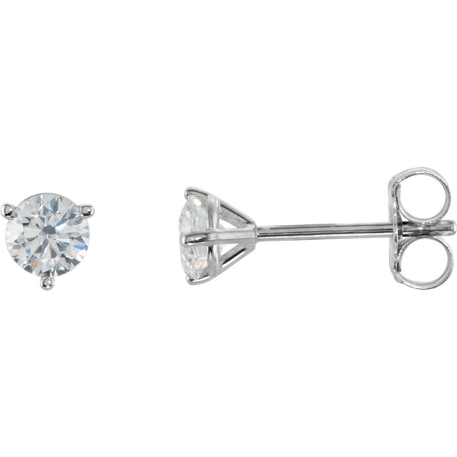 0.50 ctw diamond stud earrings