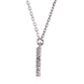 Picture of 0.17 Total Carat Letter Round Diamond Necklace