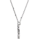 Picture of 0.17 Total Carat Letter Round Diamond Necklace