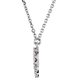 Picture of 0.13 Total Carat Letter Round Diamond Necklace