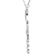 Picture of 0.13 Total Carat Heart Round Diamond Necklace