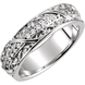 Picture of 0.33 Total Carat Eternity Wedding Round Diamond Ring