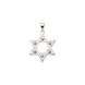 Picture of 0.12 Total Carat Star of David Round Diamond Pendant