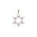 Picture of 0.12 Total Carat Star of David Round Diamond Pendant