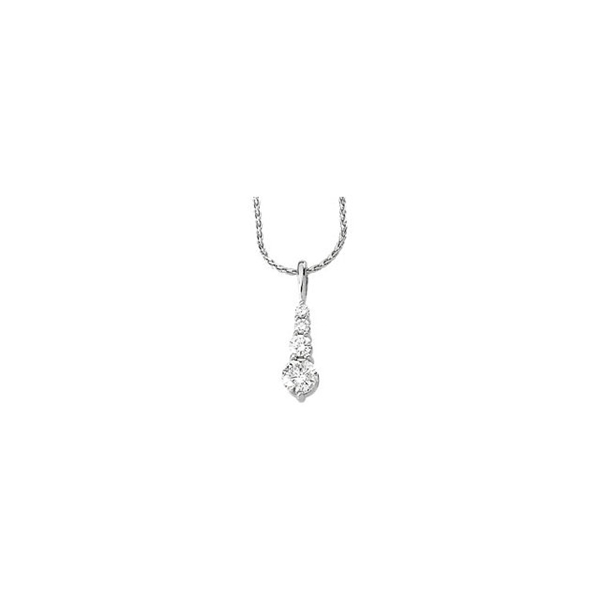 Picture of 1.00 Total Carat Classic Round Diamond Pendant