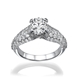 Picture of 1.99 Total Carat Designer Engagement Round Diamond Ring