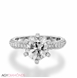 Picture of 2.05 Total Carat Masterworks Engagement Round Diamond Ring