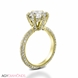 Picture of 2.05 Total Carat Masterworks Engagement Round Diamond Ring