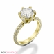 Picture of 2.15 Total Carat Masterworks Engagement Round Diamond Ring