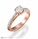 Picture of 0.86 Total Carat Classic Engagement Round Diamond Ring