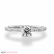 Picture of 0.98 Total Carat Classic Engagement Round Diamond Ring