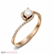 Picture of 0.35 Total Carat Classic Engagement Round Diamond Ring