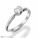 Picture of 0.40 Total Carat Solitaire Engagement Round Diamond Ring