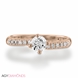 Picture of 0.62 Total Carat Classic Engagement Round Diamond Ring