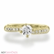 Picture of 0.37 Total Carat Classic Engagement Round Diamond Ring