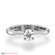 Picture of 0.50 Total Carat Solitaire Engagement Round Diamond Ring