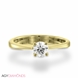 Picture of 0.35 Total Carat Solitaire Engagement Round Diamond Ring