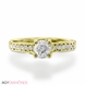 Picture of 0.35 Total Carat Classic Engagement Round Diamond Ring