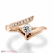 Picture of 0.28 Total Carat Designer Engagement Round Diamond Ring