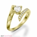 Picture of 0.78 Total Carat Designer Engagement Round Diamond Ring