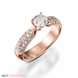 Picture of 0.68 Total Carat Classic Engagement Round Diamond Ring