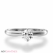 Picture of 0.40 Total Carat Solitaire Engagement Round Diamond Ring