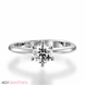 Picture of 0.90 Total Carat Solitaire Engagement Round Diamond Ring