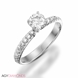 Picture of 0.45 Total Carat Classic Engagement Round Diamond Ring