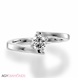 Picture of 0.30 Total Carat Solitaire Engagement Round Diamond Ring