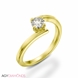 Picture of 0.40 Total Carat Solitaire Engagement Round Diamond Ring