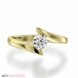 Picture of 0.40 Total Carat Solitaire Engagement Round Diamond Ring