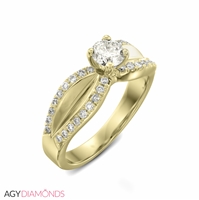 Picture of 1.79 Total Carat Designer Engagement Round Diamond Ring