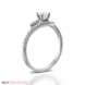 Picture of 0.49 Total Carat Designer Engagement Round Diamond Ring