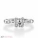 Picture of 0.43 Total Carat Classic Engagement Round Diamond Ring