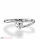 Picture of 0.30 Total Carat Solitaire Engagement Round Diamond Ring