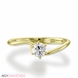 Picture of 0.30 Total Carat Solitaire Engagement Round Diamond Ring