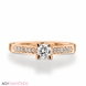 Picture of 0.32 Total Carat Classic Engagement Round Diamond Ring