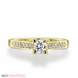 Picture of 0.32 Total Carat Classic Engagement Round Diamond Ring