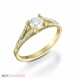 Picture of 0.76 Total Carat Designer Engagement Round Diamond Ring