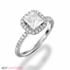 Picture of 1.10 Total Carat Classic Engagement Princess Diamond Ring