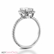 Picture of 1.10 Total Carat Classic Engagement Princess Diamond Ring