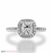 Picture of 1.10 Total Carat Classic Engagement Princess Diamond Ring