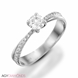 Picture of 1.00 Total Carat Classic Engagement Round Diamond Ring