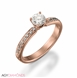 Picture of 0.46 Total Carat Classic Engagement Round Diamond Ring