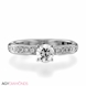 Picture of 0.41 Total Carat Classic Engagement Round Diamond Ring