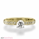 Picture of 0.41 Total Carat Classic Engagement Round Diamond Ring