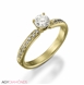 Picture of 0.86 Total Carat Classic Engagement Round Diamond Ring