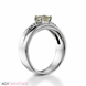 Picture of 0.52 Total Carat Designer Engagement Princess Diamond Ring